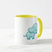 Kleine Mok met olifant (Voorkant rechts)