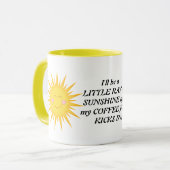 Kleine mok met zonnekoffie (Voorkant links)