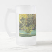 Kleine Mok van Indische Goldie Frosted Glass Beer (Links)