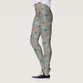 Kleine moleculen in het afspeelgebied Universe roz Leggings (Links)