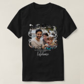 Kleine momenten Feesten Fotomaskering T-shirt (Design voorkant)