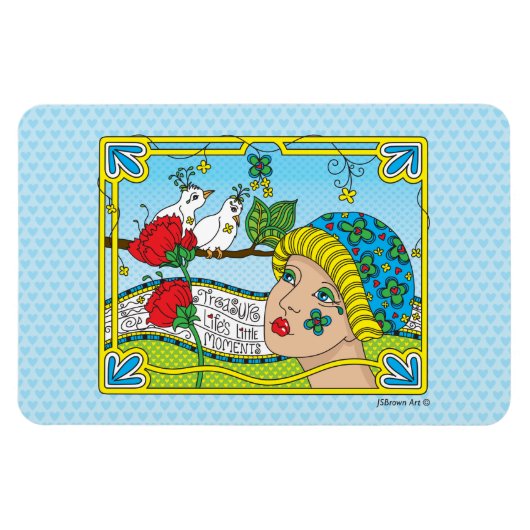 Kleine momenten in het leven van de schatkist_Flex Magneet (Horizontaal)