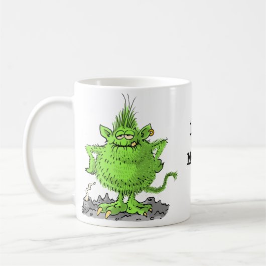 kleine Monsta-mok Koffiemok (Links)