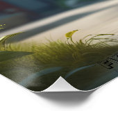 Kleine Monster AI Fantasy Digitale Kunst Print Perfect Poster (Hoek)