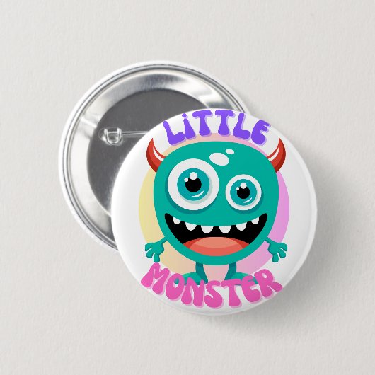 Kleine Monster Button (Voorkant /achterkant)