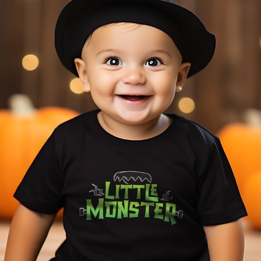 Kleine Monster Halloween Familie Bijpassende Grapp