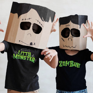 Kleine Monster Halloween Familie Bijpassende Grapp T-shirt