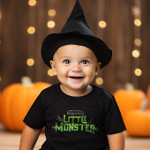 Kleine Monster Halloween Familie Bijpassende Grapp T-shirt