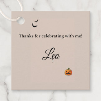 kleine Monster Halloween Verjaardag Bedankjes Labels