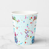 Kleine Monster Jongen Verjaardagsfeestje Papieren Bekers (Rechts)