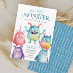Kleine Monster Kids Verjaardagsfeestje Kaart<br><div class="desc">Kleine Monster Kinderen Verjaardagsfeestje Uitnodiging. Klik op de personaliseerknop om dit ontwerp aan te passen.</div>