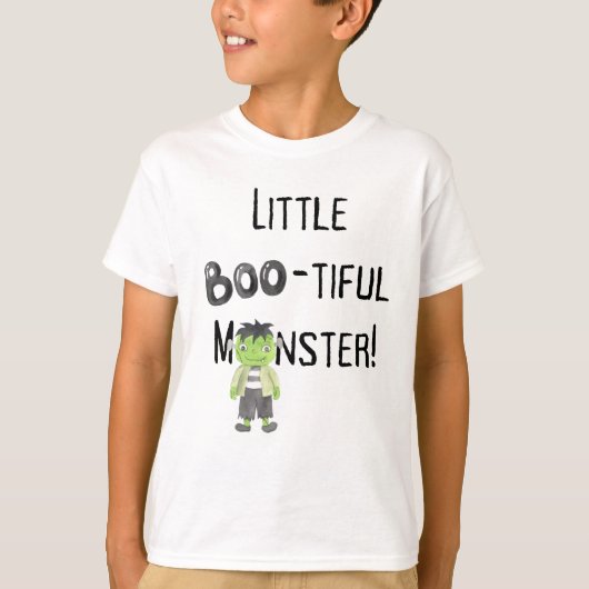 Kleine Monster Kinder Halloween Leuke Kinderen T-shirt (Voorkant)