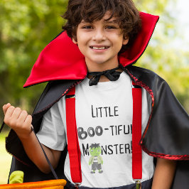 Kleine Monster Kinder Halloween Leuke Kinderen T-shirt