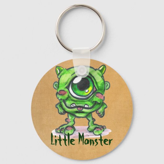 Kleine Monster Sleutelhanger (Voorkant)