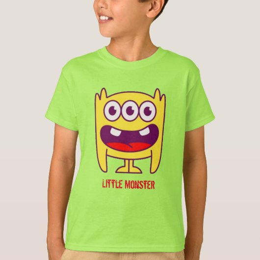 Kleine Monster T-shirt (Voorkant)