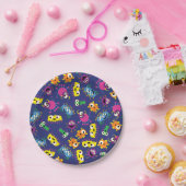 Kleine Monster Verjaardagsfeestje Papieren Bordje (Feest)