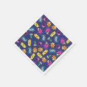 Kleine Monster Verjaardagsfeestje Servet (Hoek)