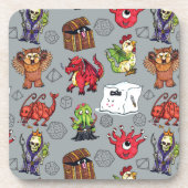 Kleine Monsters Bier Onderzetter (Voorkant)