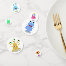 Kleine Monsters Birthday party Decorations Confetti