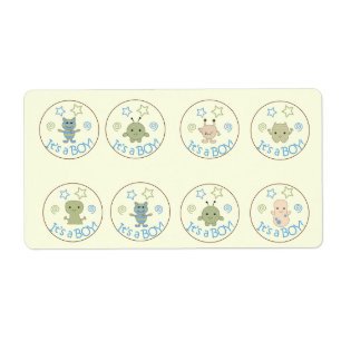 Kleine Monsters die Chocolate Kiss Favor Tags will Etiket