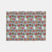 Kleine Monsters Fleece Deken (Voorkant (Horizontaal))