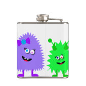 Kleine monsters heupfles (Achterkant)