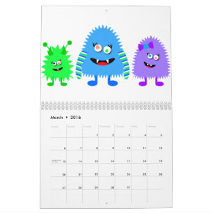 Kleine monsters kalender