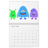 Kleine monsters kalender (Jan 2027)