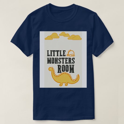 Kleine monsters kamer t-shirt (Design voorkant)