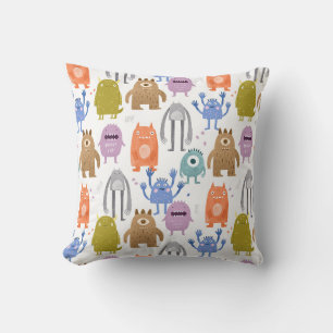 Kleine monsters kinder nursery kussen