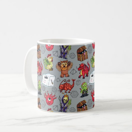 Kleine Monsters Koffiemok (Voorkant links)