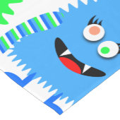 Kleine monsters korte tafelloper (Hoek)