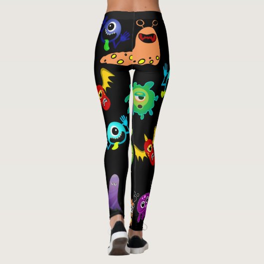 Kleine Monsters Leggings (Achterkant)