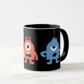 Kleine Monsters Mok (Voorkant rechts)