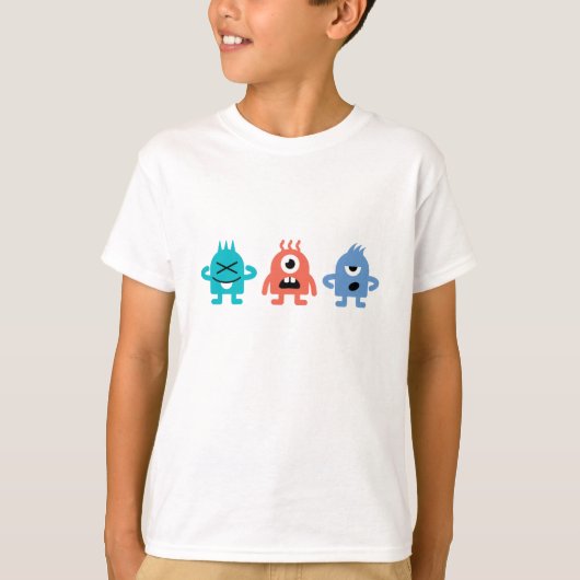 Kleine Monsters T-shirt (Voorkant)