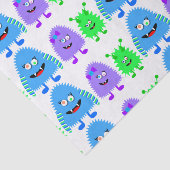 Kleine monsters tissuepapier (Detail)