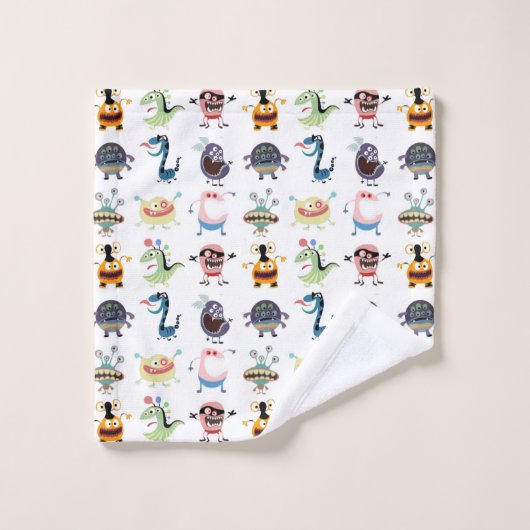 Kleine Monsters Washandje (Wasdoekje)