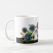 Kleine mosterd-Mok en vrienden Koffiemok (Links)