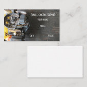 KLEINE MOTOR 2CYCLE REPARATIE VISITEKAARTJE (Voorkant / Achterkant)