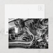 Kleine motor briefkaart (Voorkant / Achterkant)