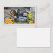 kleine motorreparateur visitekaartje (Voorkant / Achterkant)