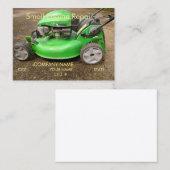 Kleine motorreparatie / landscaping Visitekaartje (Voorkant / Achterkant)