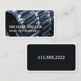 Kleine motorreparatie visitekaartje