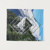 Kleine Mount Rainier Wandkleed (Voorkant (horizontaal))