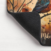 Kleine mousepad, twee Tortelduifjes, Muismat (Hoek)