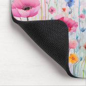 Kleine mousepad, Waterverf van wilde bloemen, Muismat (Hoek)