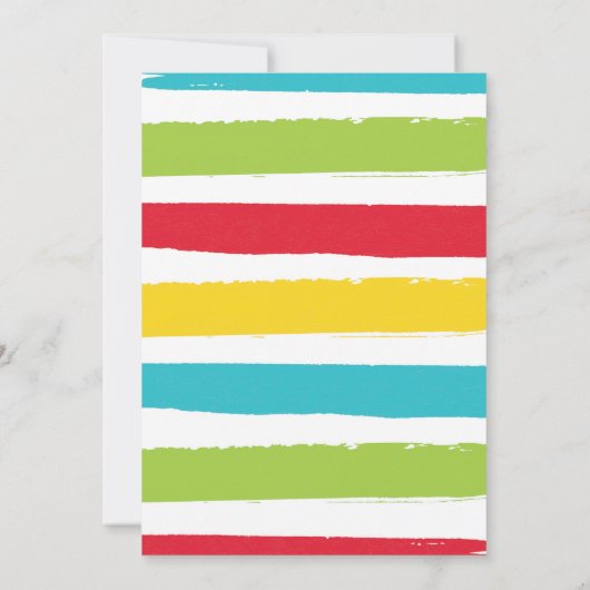 Kleine Muchacho op de weg Boy Fiesta Baby shower Kaart (Achterkant)