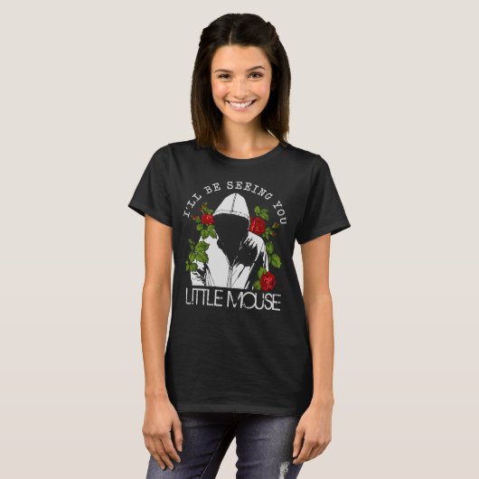 Kleine muis achtervolgen Adeline Smut Reader T-shirt (Voorkant volledig)