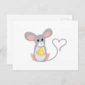 Kleine muis briefkaart (Voorkant / Achterkant)