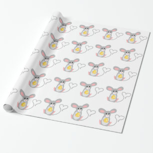 Kleine muis cadeaupapier